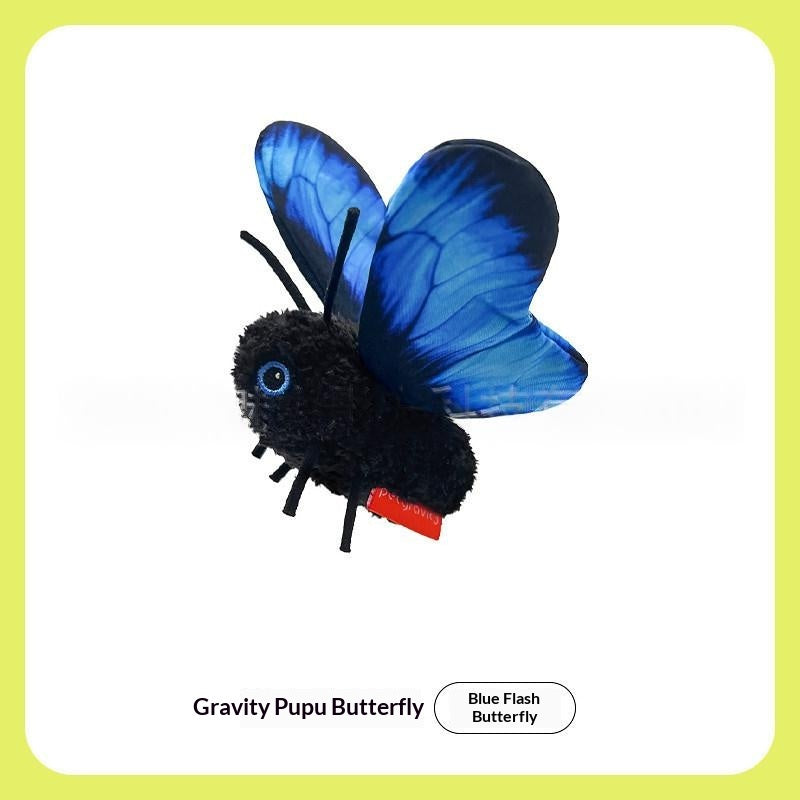 DPI:123b89e07b17 Rechargeable Flapping Butterfly Pet Toy - 3