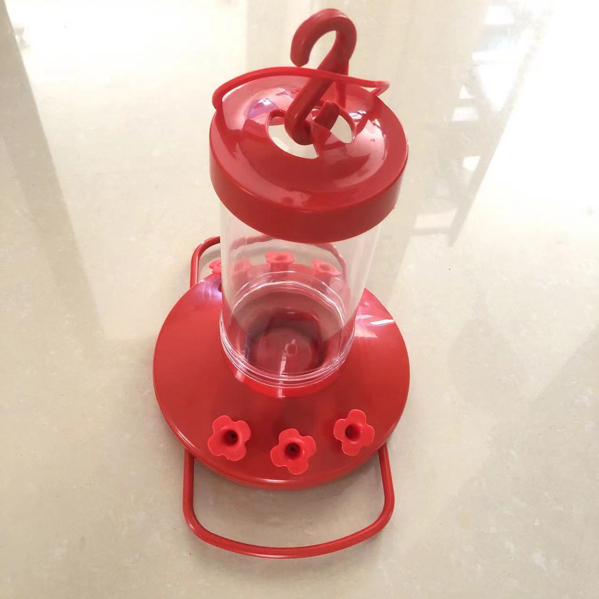 Hanging Hummingbird Feeder with Clear Reservoir - gallery view 6
