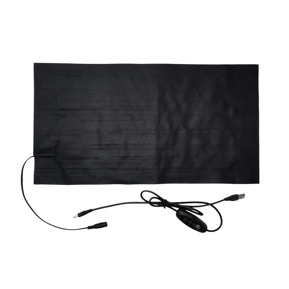 DPI:cf8ce28a7b87 USB Pet Heating Pad for Cats & Small Dogs — Waterproof, 3-Temp Settings, Foldable Warm Mat - 1