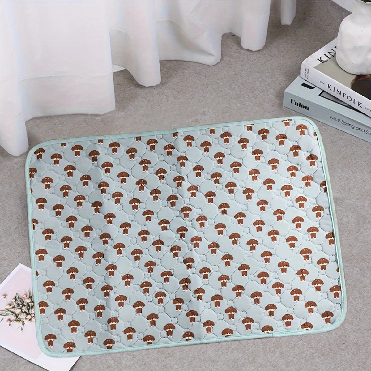 DPI:1f3606986c54 Reusable Dog Pee Pad – Washable, Non-Slip, Waterproof Training Mat for Puppies & Senior Dogs - 3