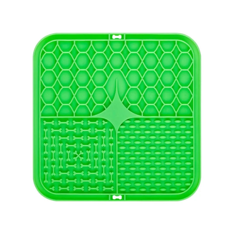 DPI:9673b3c4b7a3 Dog Lick Mat with Suction Cups – Slow Feeder & Bath Distraction Pad for Anxiety Relief - 1