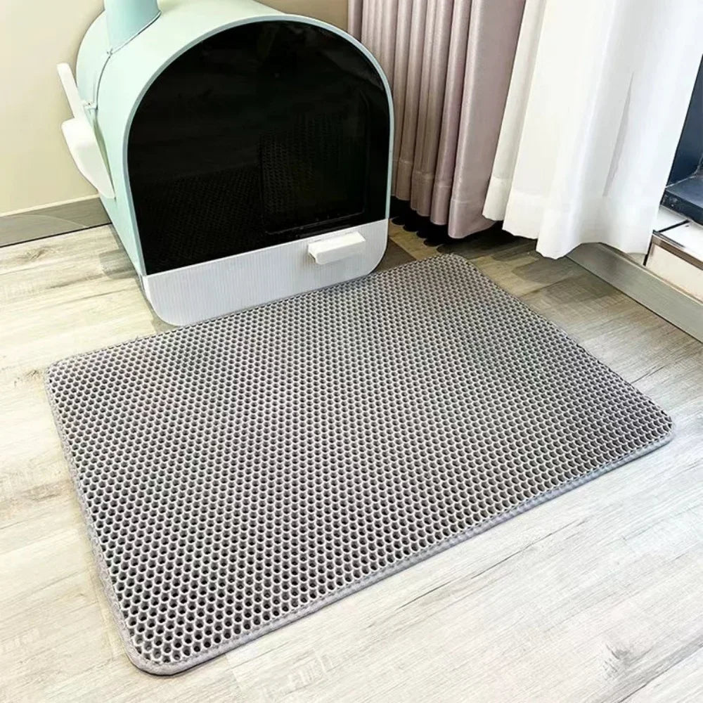 DPI:84ca4f6c1897 Double-Layer Cat Litter Mat — Waterproof, Non-Slip & Washable - 2