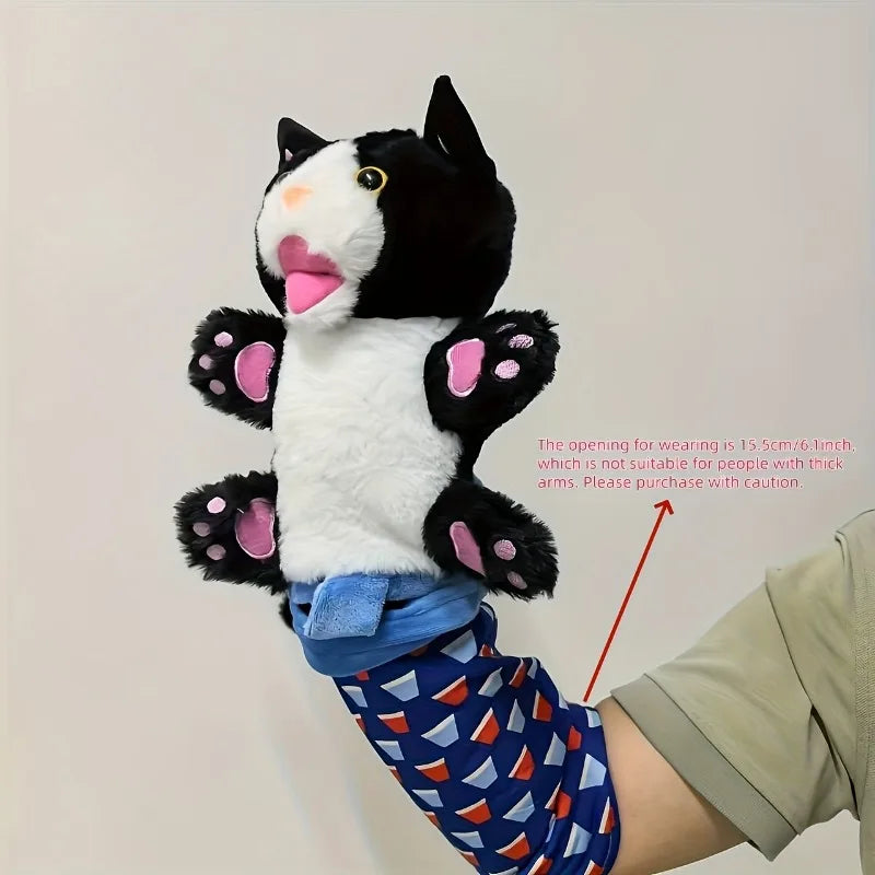 DPI:d6b2286f9935 Interactive Plush Cat Toy — Soft, Weighted & Responsive (Purrs, Wags Tail, Beats Heart) - 1