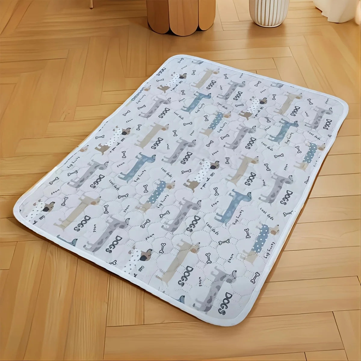 DPI:41cd3fe29e1c Reusable Dog Pee Pad – Washable, Non-Slip, Waterproof Training Mat for Puppies & Senior Dogs - 4