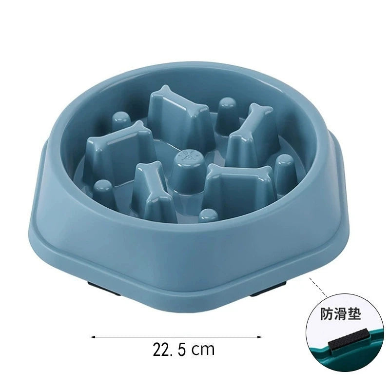 DPI:2fc5e323a579 Slow Feeder Dog Bowl for Fast Eaters — Non-Slip Maze Design, Dishwasher Safe - 1