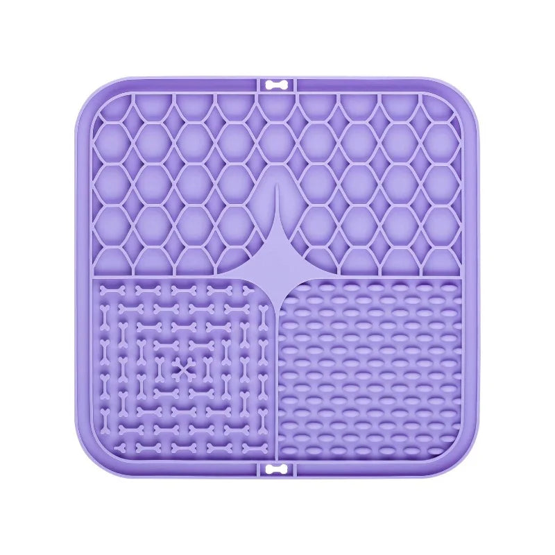 DPI:2ce669dbaaf7 Dog Lick Mat with Suction Cups – Slow Feeder & Bath Distraction Pad for Anxiety Relief - 3