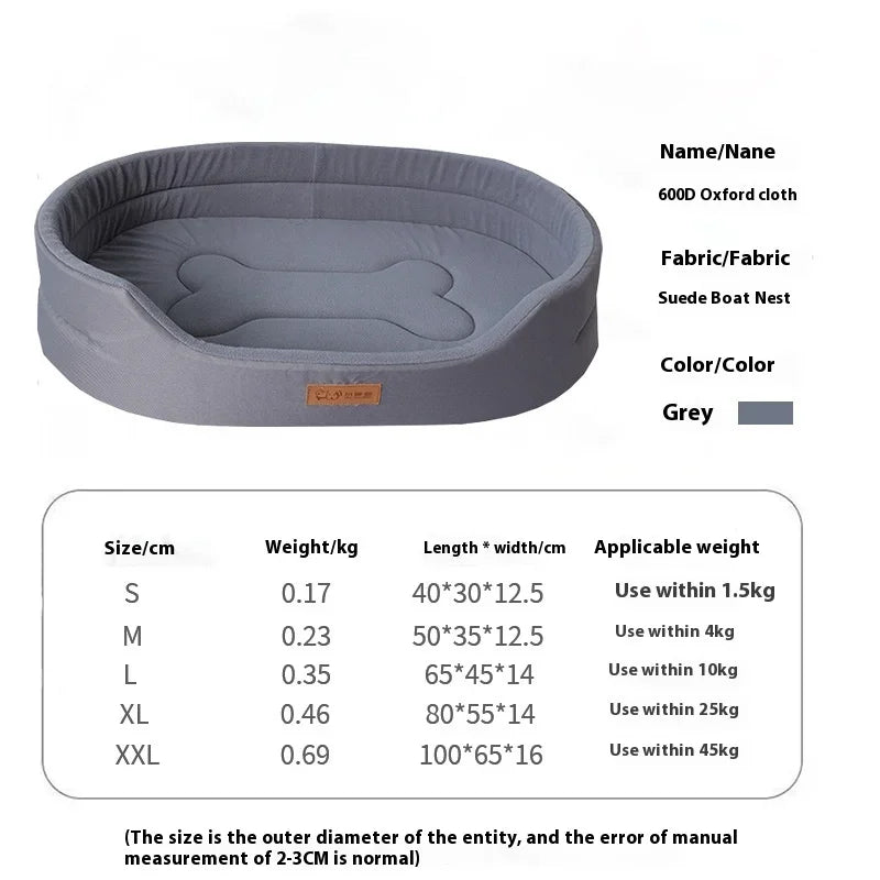 DPI:60e120919b00 Orthopedic Dog Bed for Large Dogs – Waterproof, Washable & Supportive Sofa-Style Pet Bed - 3