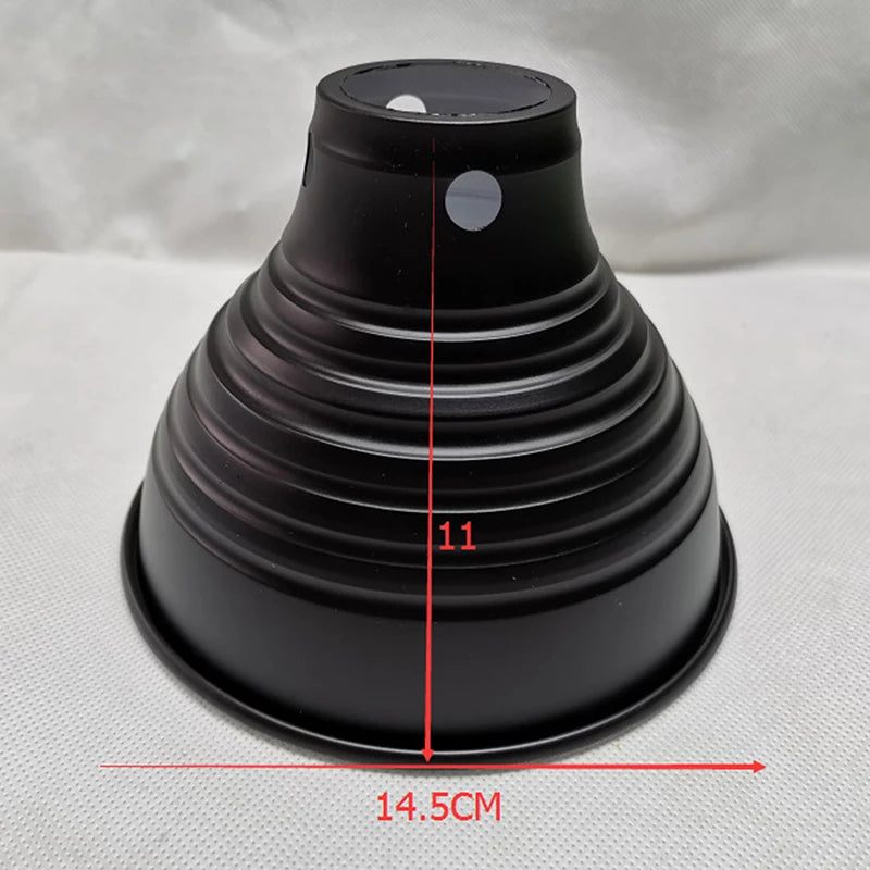 DPI:afd13a4e11f6 Aluminum Reptile Heat Lamp Fixture – Deep Dome Reflector for Safe, Focused Basking - 2
