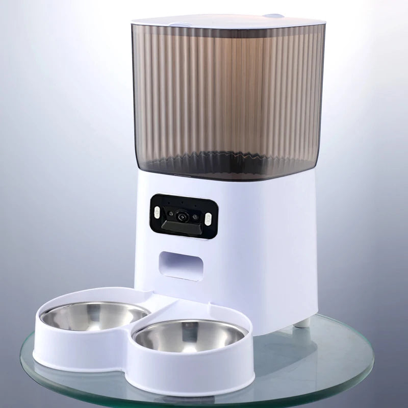 DPI:966e38f28e65 Smart Microchip Cat Feeder — Double or Single Bowl, With or Without Camera - 1