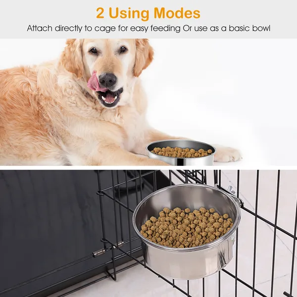 Clamp-On Bird Feeding Bowl with Support Ring - gallery view 3